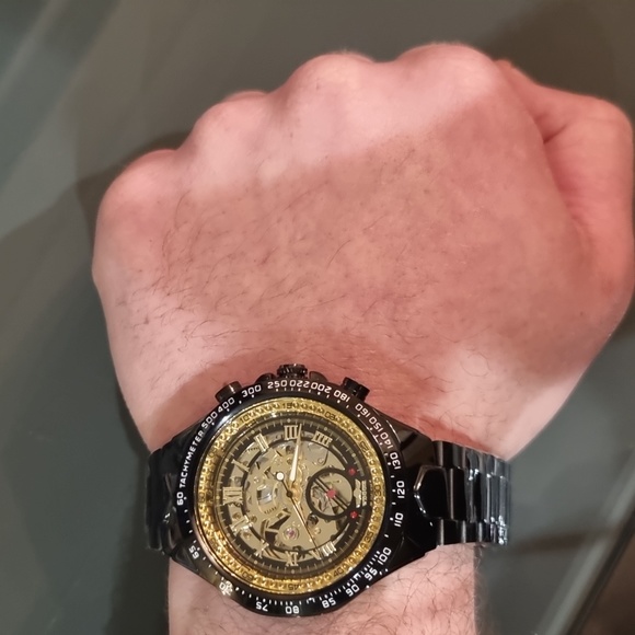 Winner Luxury Men's Mechanical Hand Wind Watch - Picture 4 of 4